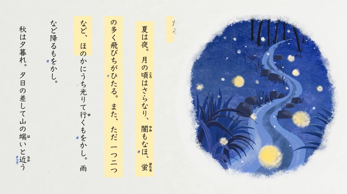 古典の朗読