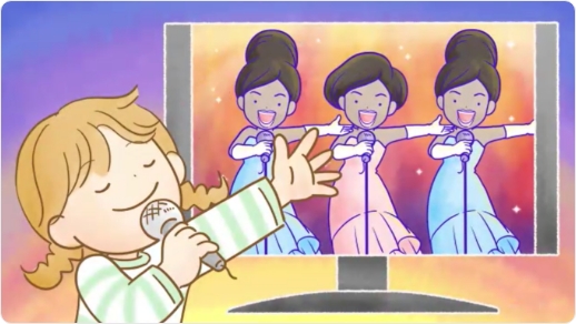 歌アニメーション